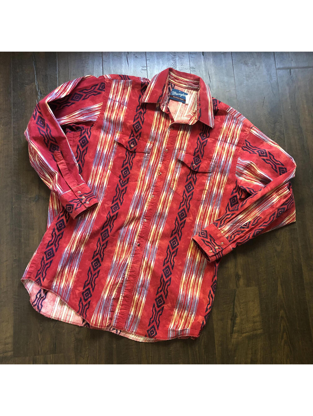 Vintage Wrangler Pearl Snap